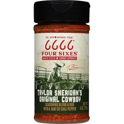 Four Sixes Taylor Sheridan's Original Cowboy Seasoning