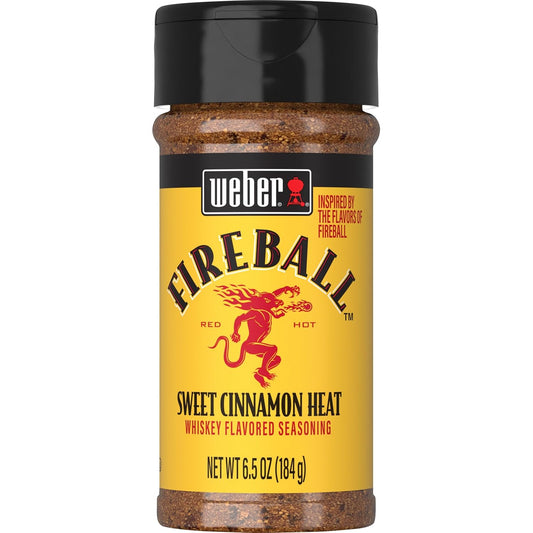 Weber Fireball Whiskey Flavored Seasoning, 6.5 Ounce