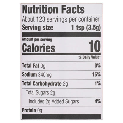 Weber Original Dry Rub for Smoking and BBQ, 15.25 oz