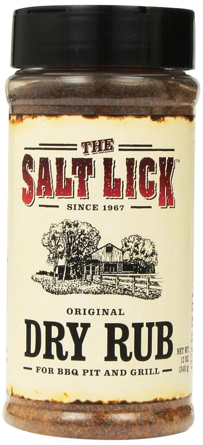 Salt Lick Original Dry Rub Seasoning - 12oz.