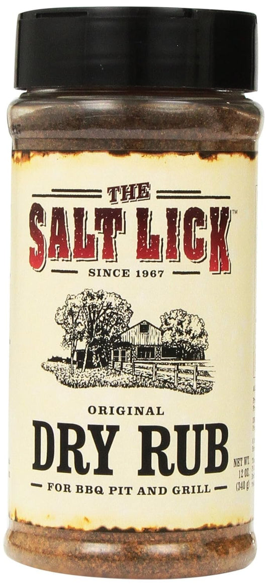 Salt Lick Original Dry Rub Seasoning - 12oz.