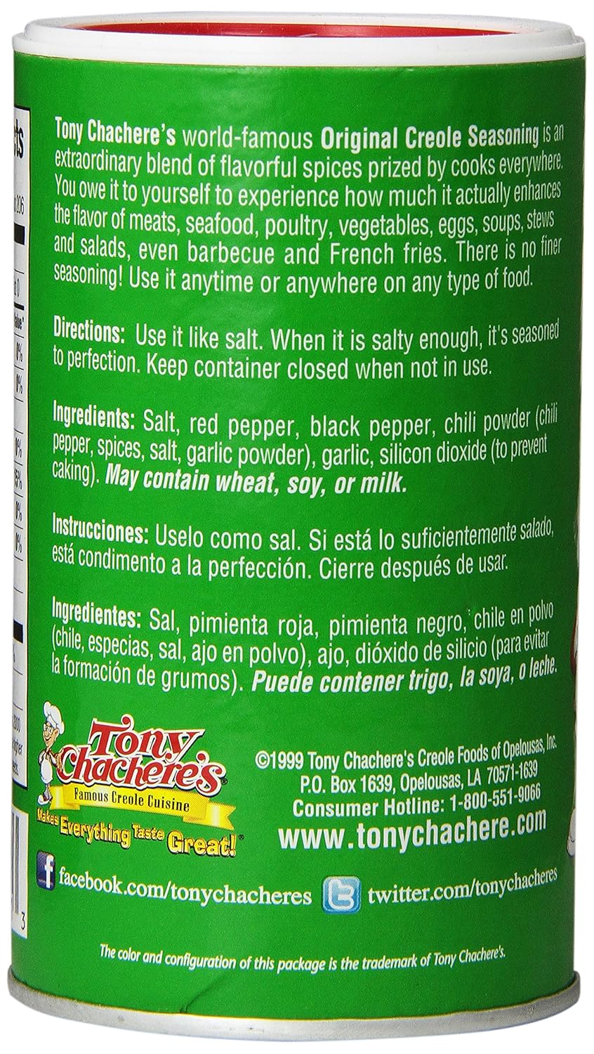 Tony Chachere’s Original Creole Seasoning