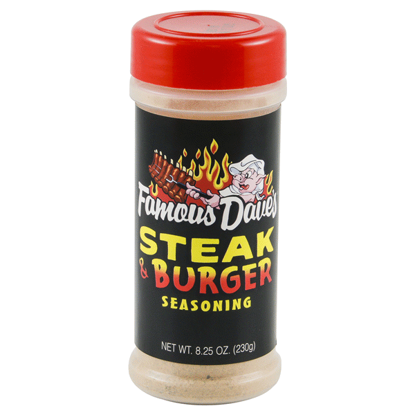 Famous Dave's Seasoning Steak & Burger - Original Blend – Dirty Birds BBQ