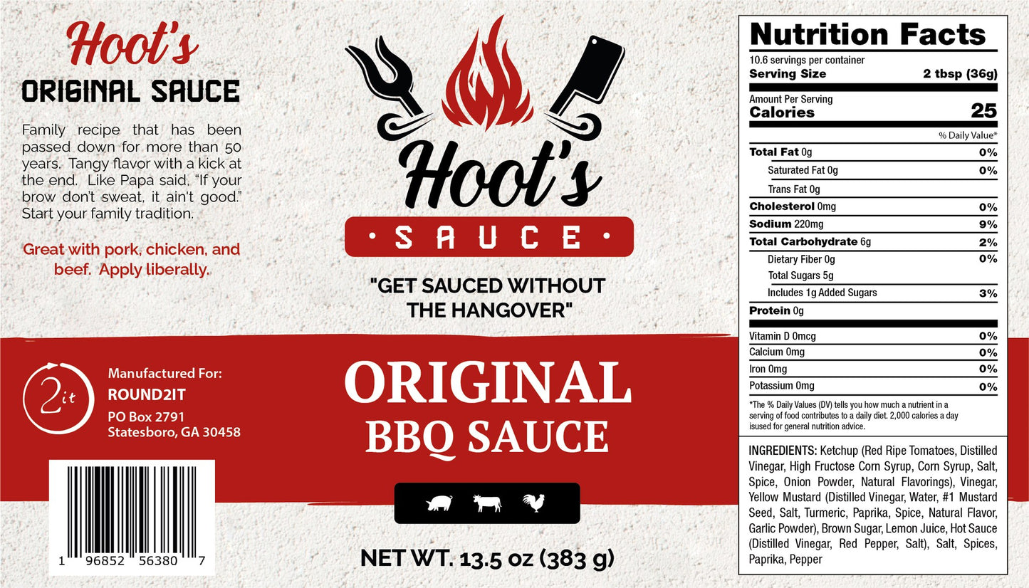 Hoot's Sauce Original