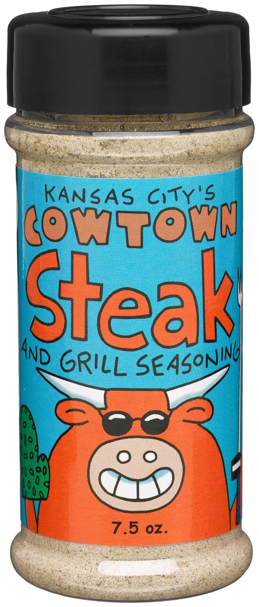 Kansas City's Cowtown Steak And Grill Seasoning, 7.5-Ounce Shaker Bottle